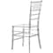 Fabulaxe Modern Acrylic Stackable Chiavari Dining Chair, Clear Party Chair, Crystal Acrylic Chair QI004658.CL - alternate 3
